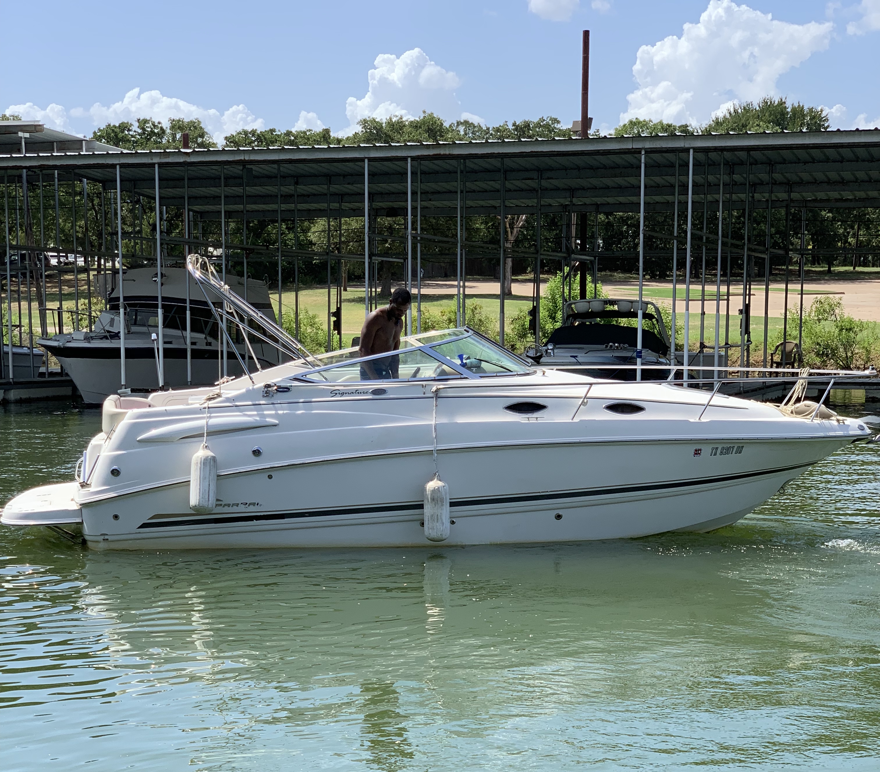 All-Star water sports showing lake lewisville pristine waters that are perfect for people who enjoy time on the lake.